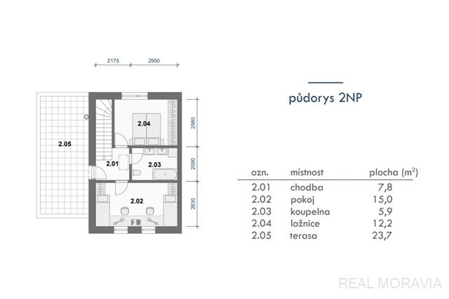 půdorys 2.NP [6/23]